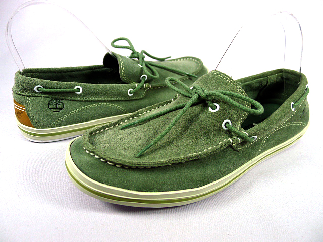 TIMBERLAND -CASCO BAY/Light Green Suede - M7us/40eu