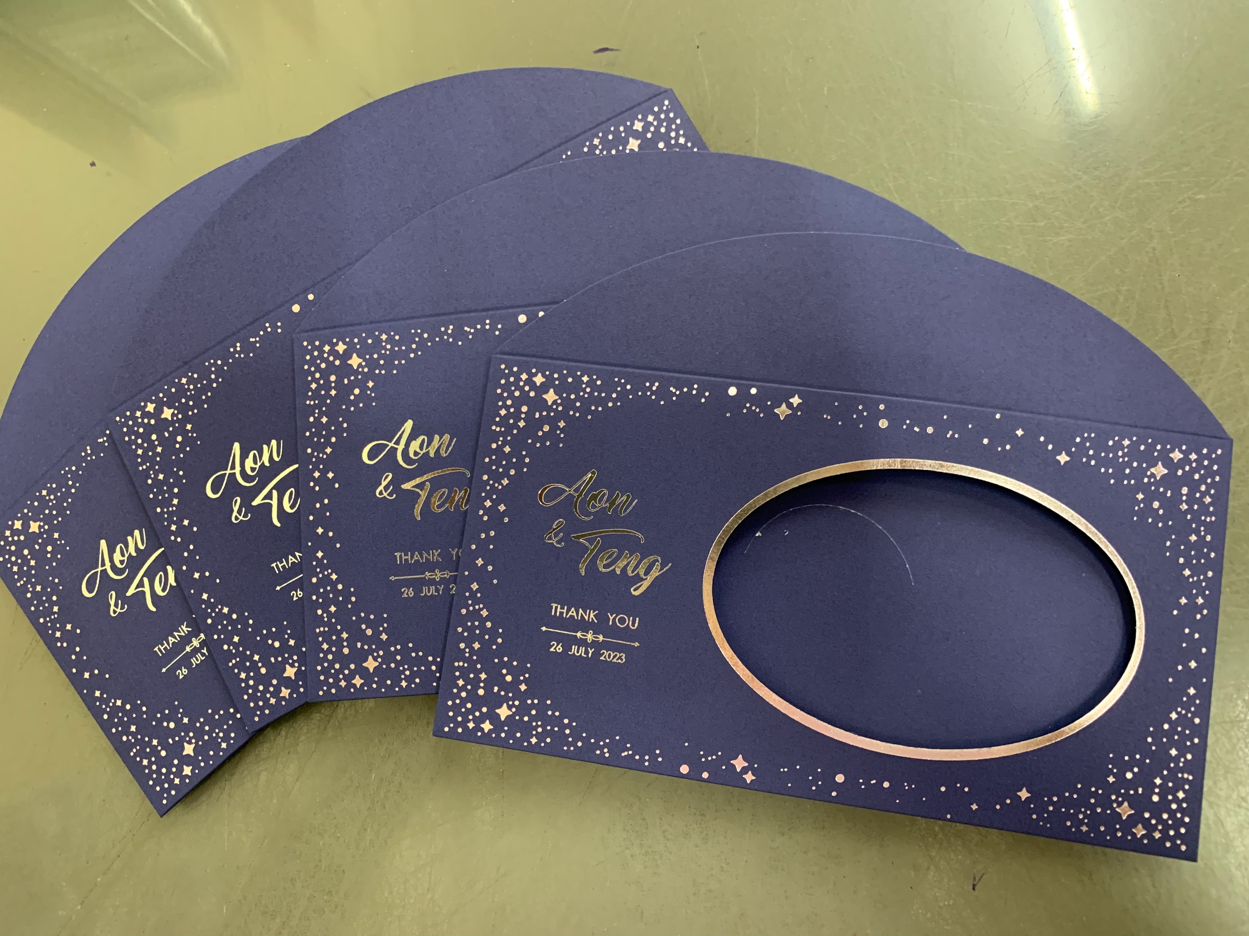 ซองใส่ธนบัตร (ปั๊มฟอยล์)