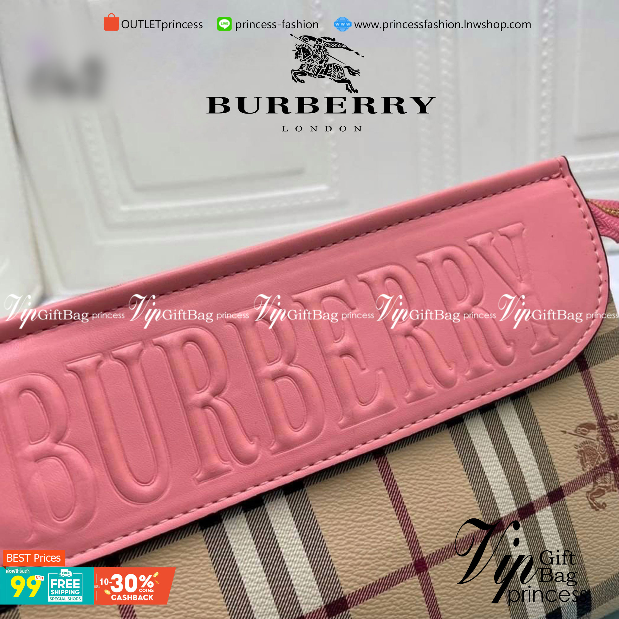 VIP 】BURBERRY CROSSBODY VINTAGE BAG กระเป๋าอยู่ทรงสวย สามารถใส่ของได้หลากหลาย จะถือเป็นครัชหรือสะพายก็ได้ มีสายสปอร์ตให้ด้วยนะคะ ใบเดียวใช้ได้ทุกโอกาส สาวๆต้องมีติดตู้ไว้เลยคะ