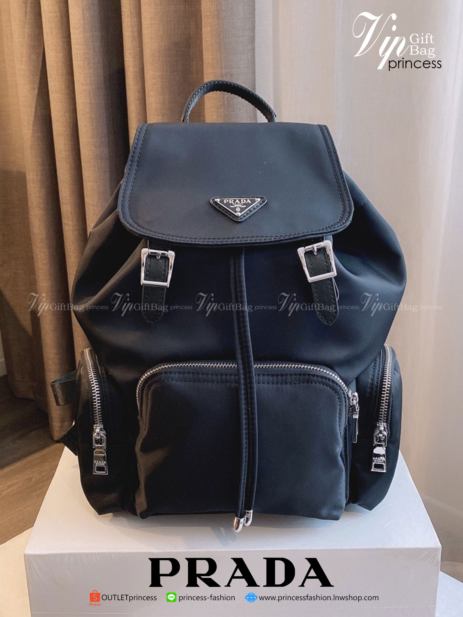 RADA NYLON BACKPACK กระเป๋าสะพายเป้ วัสดุทำจาก ผ้าNylon คุณภาพดี