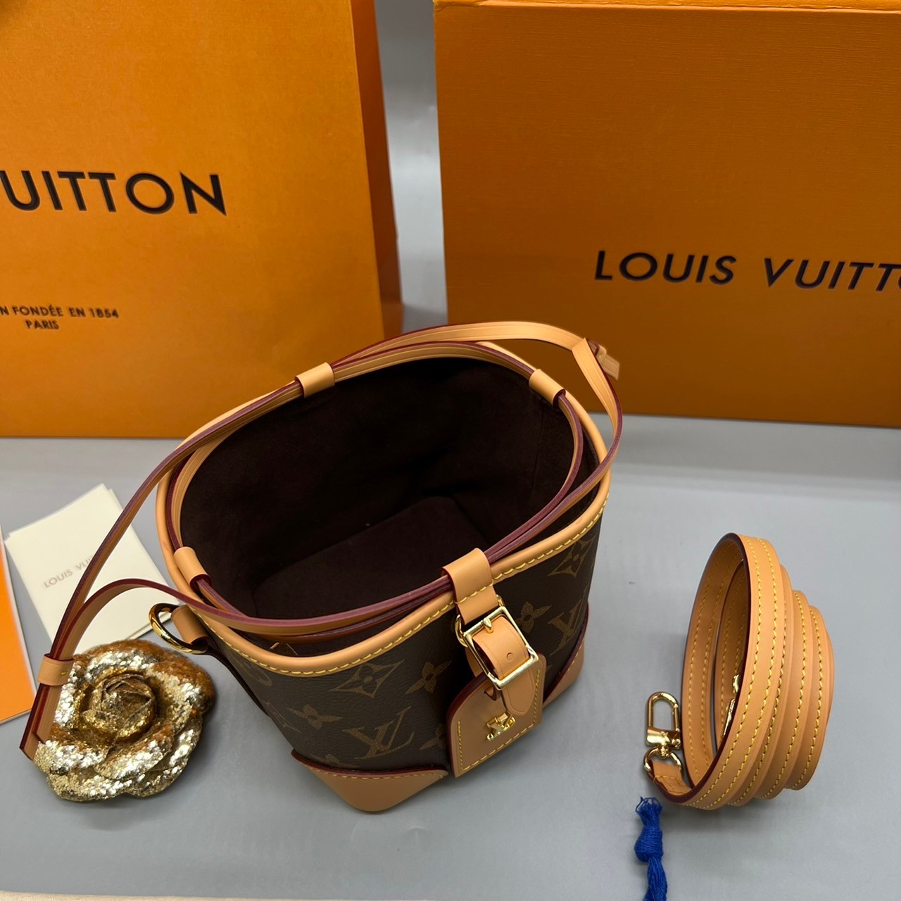 ORI Louis Vuitton Noe Purse Monogram Brown / LV NOE PURSE IN MONOGRAM เกรดออริจินอล สินค้าจริงตามรูป พร้อมส่งที่ไทย