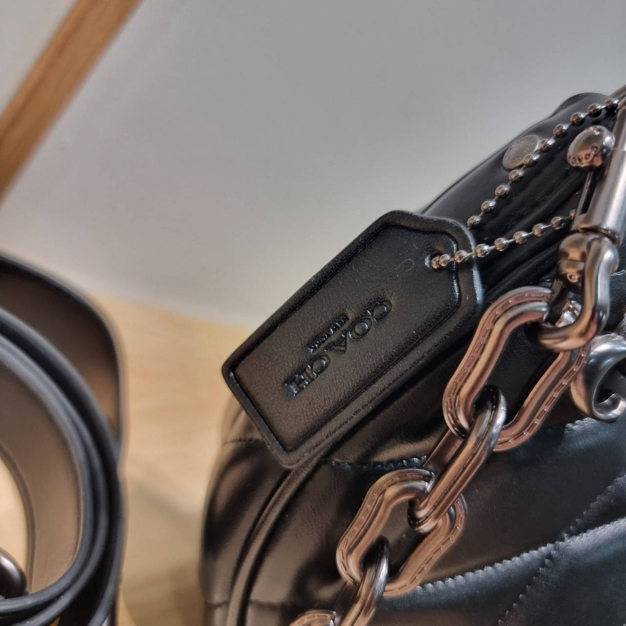 พร้อมส่ง 4 สี COACH CP148 MIRA SHOULDER BAG WITH PILLOW QUILTING กระเป๋าสะพายดีไซน์สวย 🧡 เกรดท็อปออริจินอล 1:1 สลับแท้ เกรดดีสุด ใช้งานต่างประเทศได้