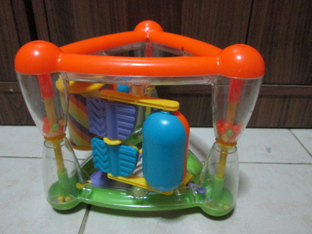 Fun Time BABY TODDLER Activity Learning Triangle TOY ของเล่นเสริมพัฒนาการสำหรับเด็กมือสอง