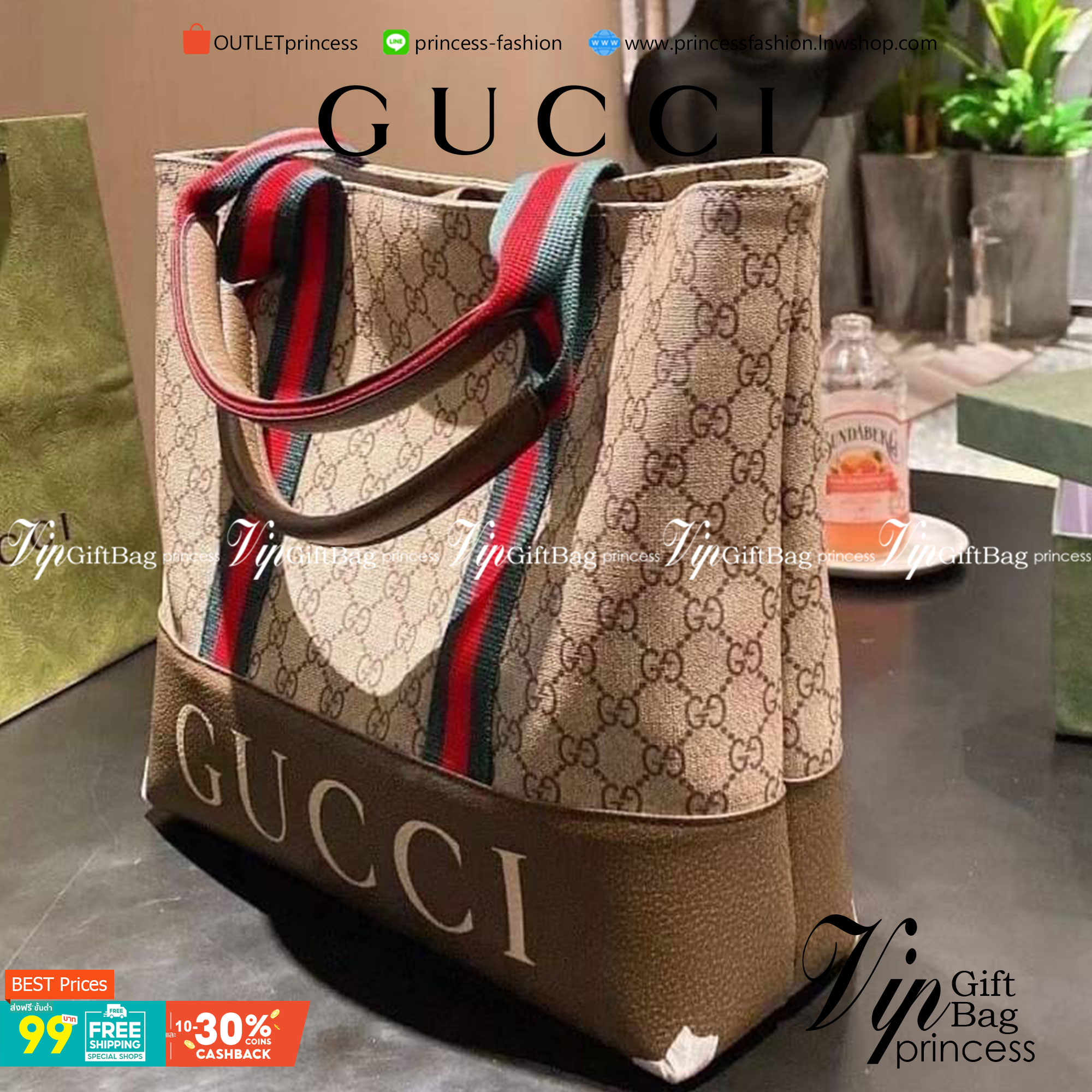 VIP 】Soft GG Supreme Ophidia Tote | GUCCI พร้อมส่งที่ไทย กระเป๋าถือ/สะพายไหล่ วัสดุผ้าแคนวาสและหนังแท้ ด้านในโล่งกว้าง จุของได้เยอะ ทนทาน ใช้งานได้บ่อย ทุกโอกาส ทุกสถานการณ์ เรียบหรูดูดี ไอเท็มแนะนำไม่ควรพลาดเลยค่า ราคาดีมากกก!!!