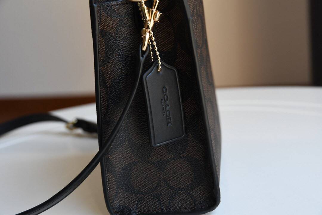 Coach Mini Cally Crossbody In Signature Canvas