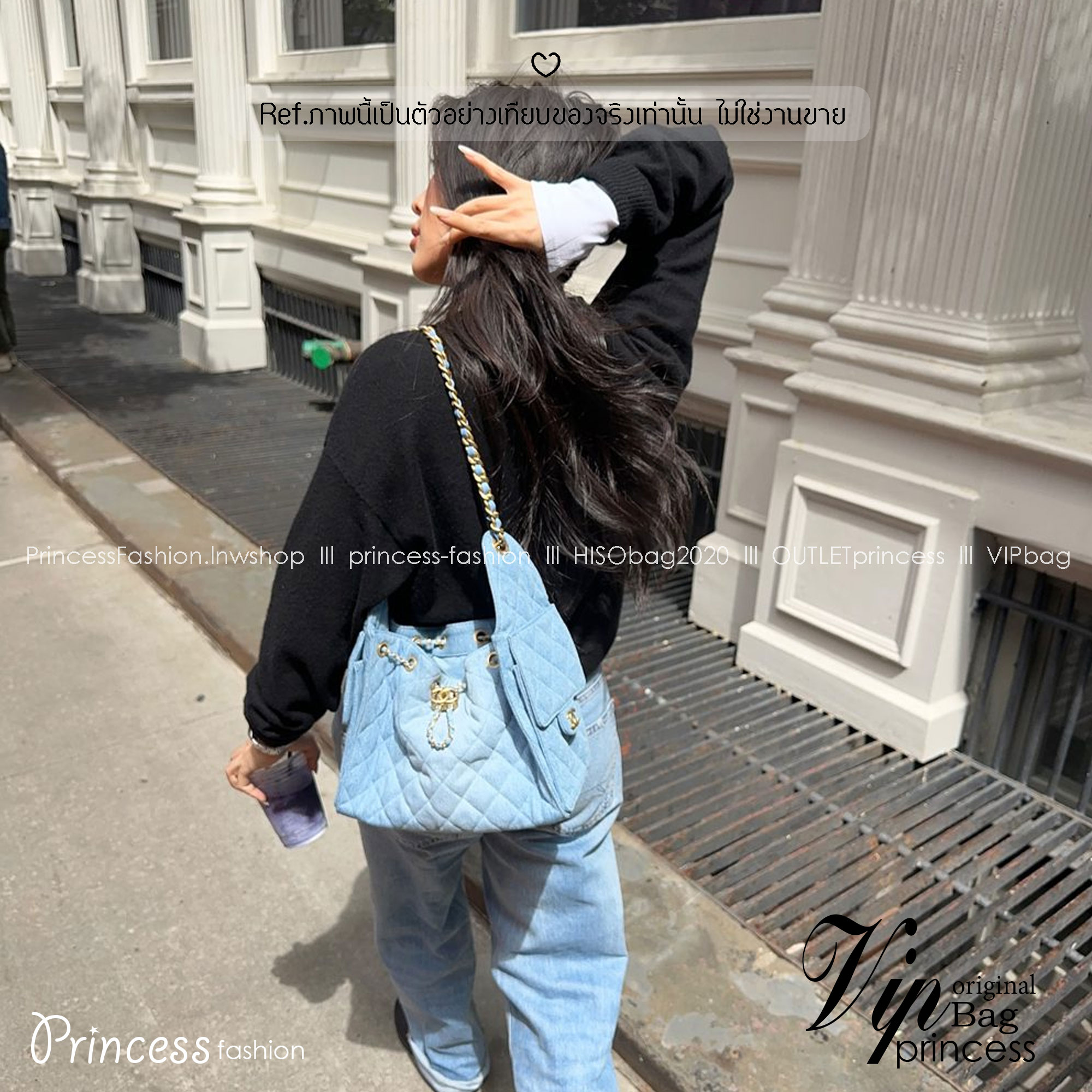 CHANEL 25 Small Handbag กระเป๋าสะพายทรงโฮโบ คอลใหม่ล่าสุด ต้อนรับฤดูกาล SPRING-SUMMER 2025 รูปทรงใช้งานได้จริง จุของได้ ถือเก๋ๆ เอวี่เดย์ลุค