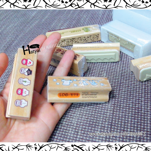 ตัวปั๊มไม้ลายต่อเนื่อง