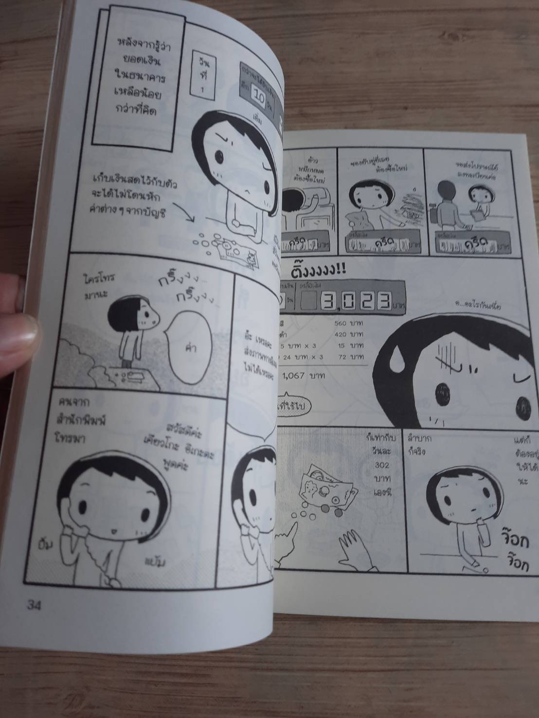 ทำไงดี ! อยากมีตังค์เก็บเยอะ ๆ พิมพ์ครั้งที่ 7 Kyoko Ikeda เรื่องและภาพ ทินภาส พาหะนิชย์ แปล