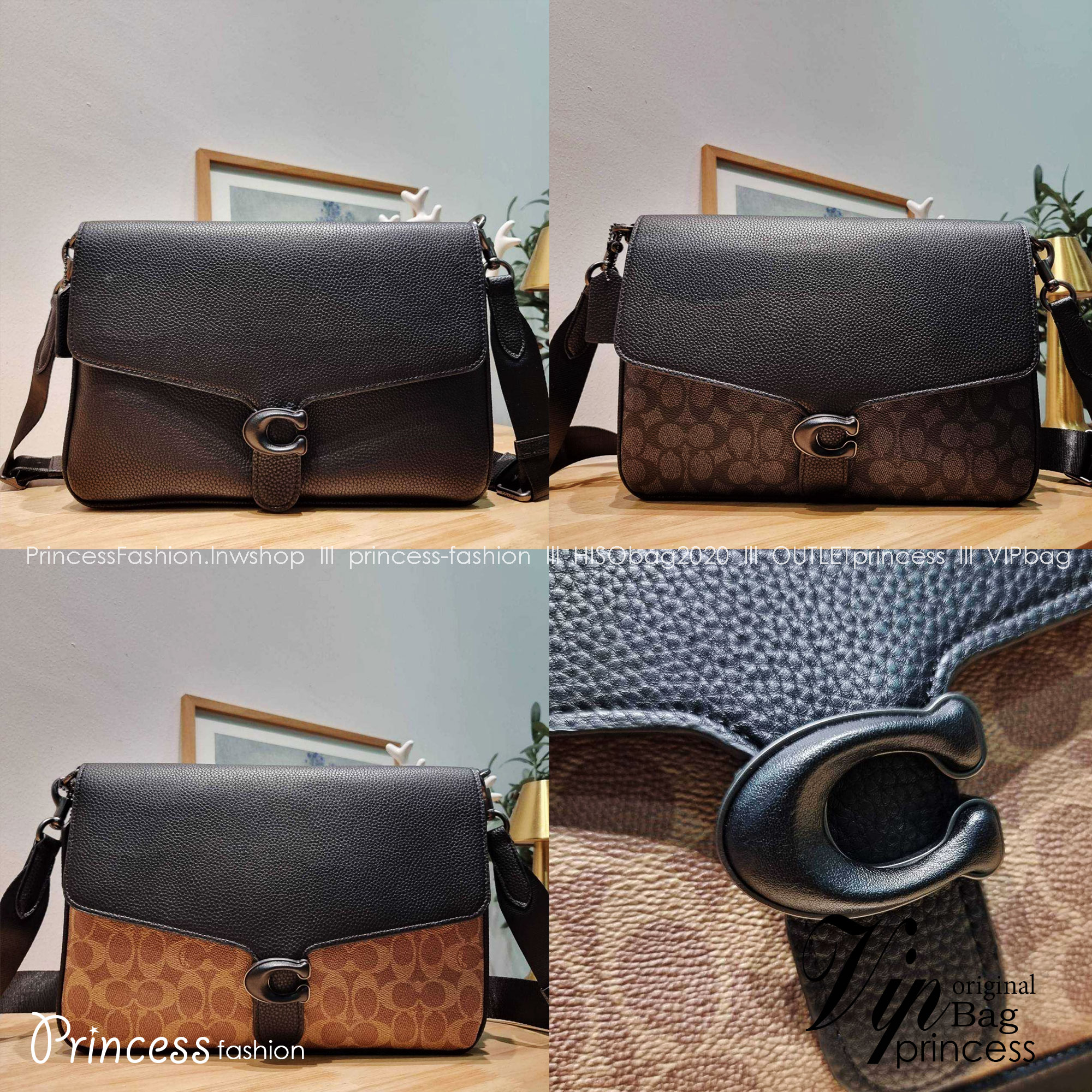 COACH Soft Tabby Messenger In Signature Canvas C8430 CH769 ไอเท็มที่หนุ่มๆต้องไม่พลาด กระเป๋าทรงแมสเซนเจอร์ใบใหญ่กำลังพอดี พร้อมด้วยสายสะพาย 2 เส้น