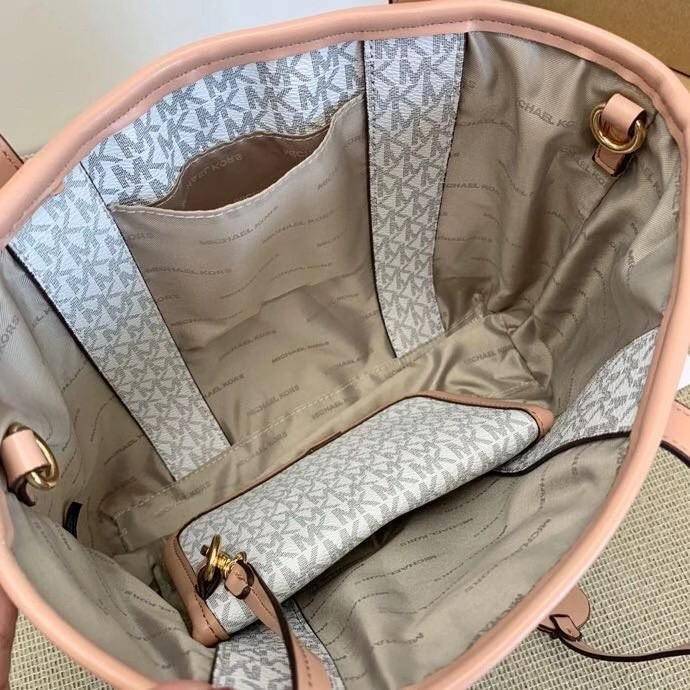 MICHAEL KORS jet Set Chain Item EW Chain Tote Leather