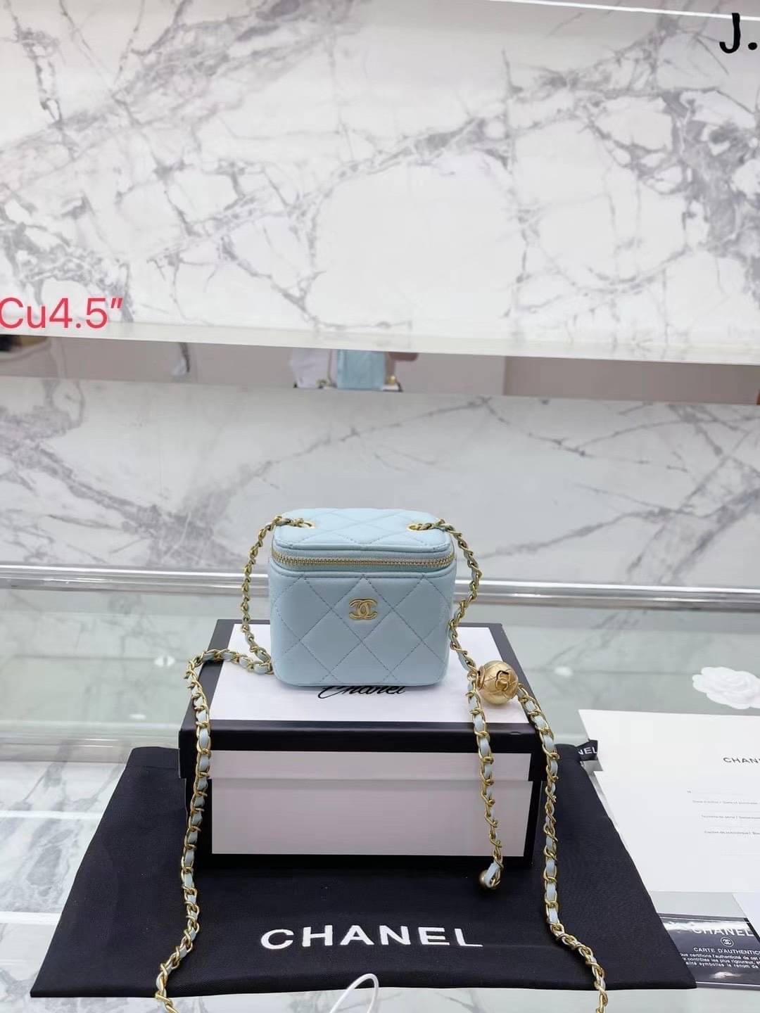 Chanel Pearl Crush Mini Vanity / Chanel Vanity crossbody bag กระเป๋าทรงกล่องใบเล็กน่ารัก งานหนังสวย ตอบโจทย์และครองใจสาวๆ ได้อย่างแท้จริง