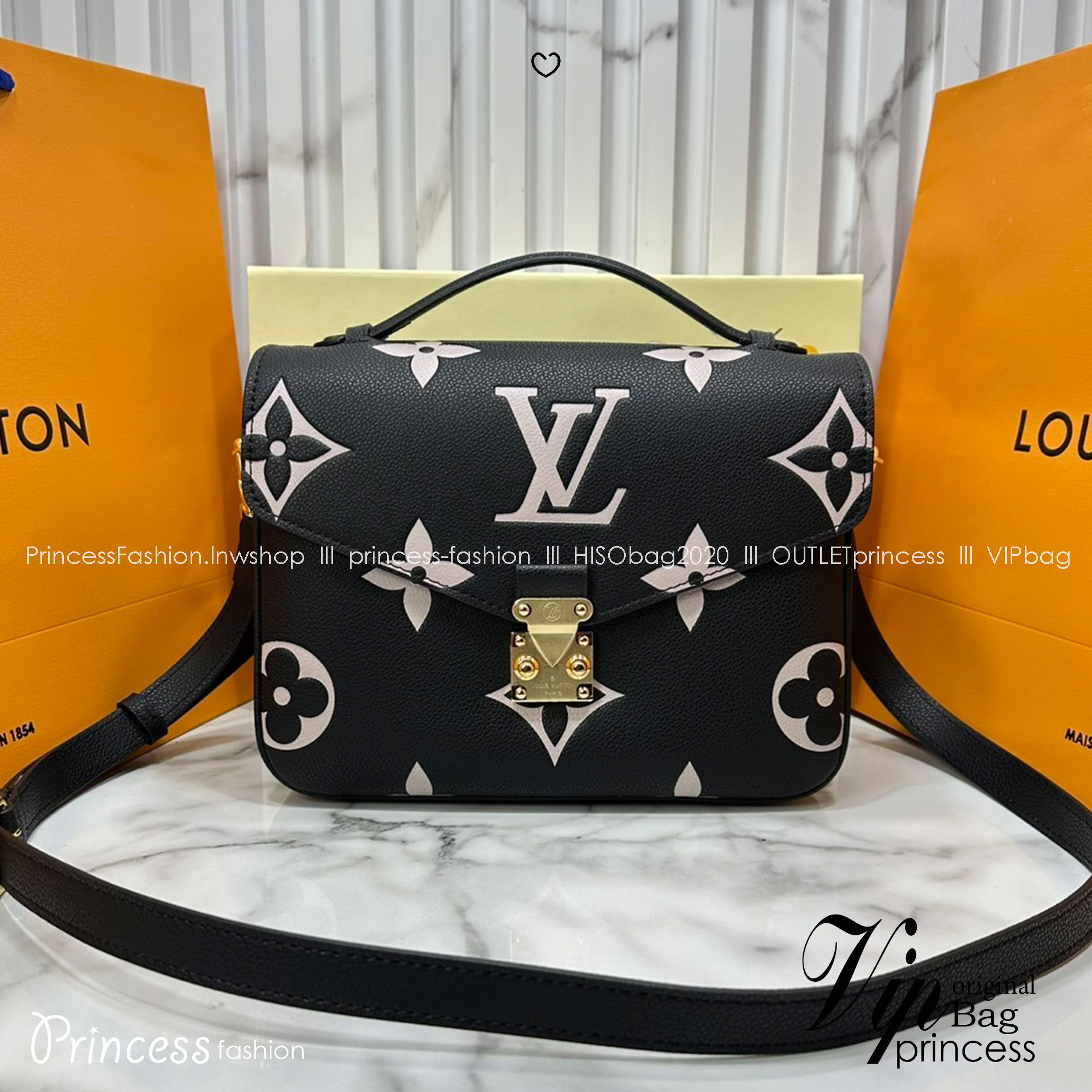 ORI หนังแท้ | LV Pochette Metis Monogram Empreinte leather กระเป๋าสะพาย อีกหนึ่งผลงานเด่นประจำฤดูกาล Spring 2021