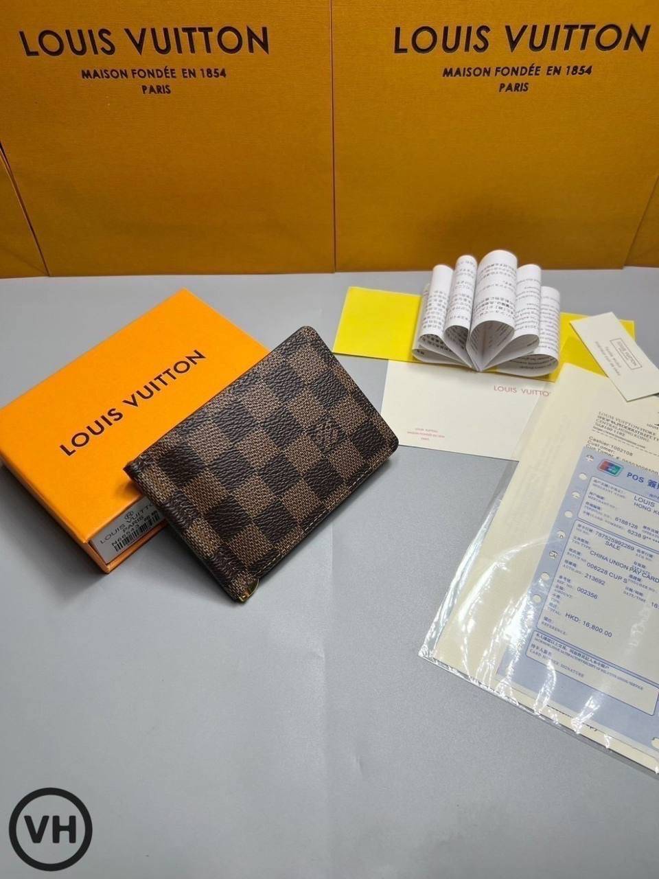 ORI หนังแท้ | LV Pince Money Clip Wallet / LV Short Wallet กระเป๋าสตางค์ใบสั้น กระเป๋าสตางค์ผู้ชาย