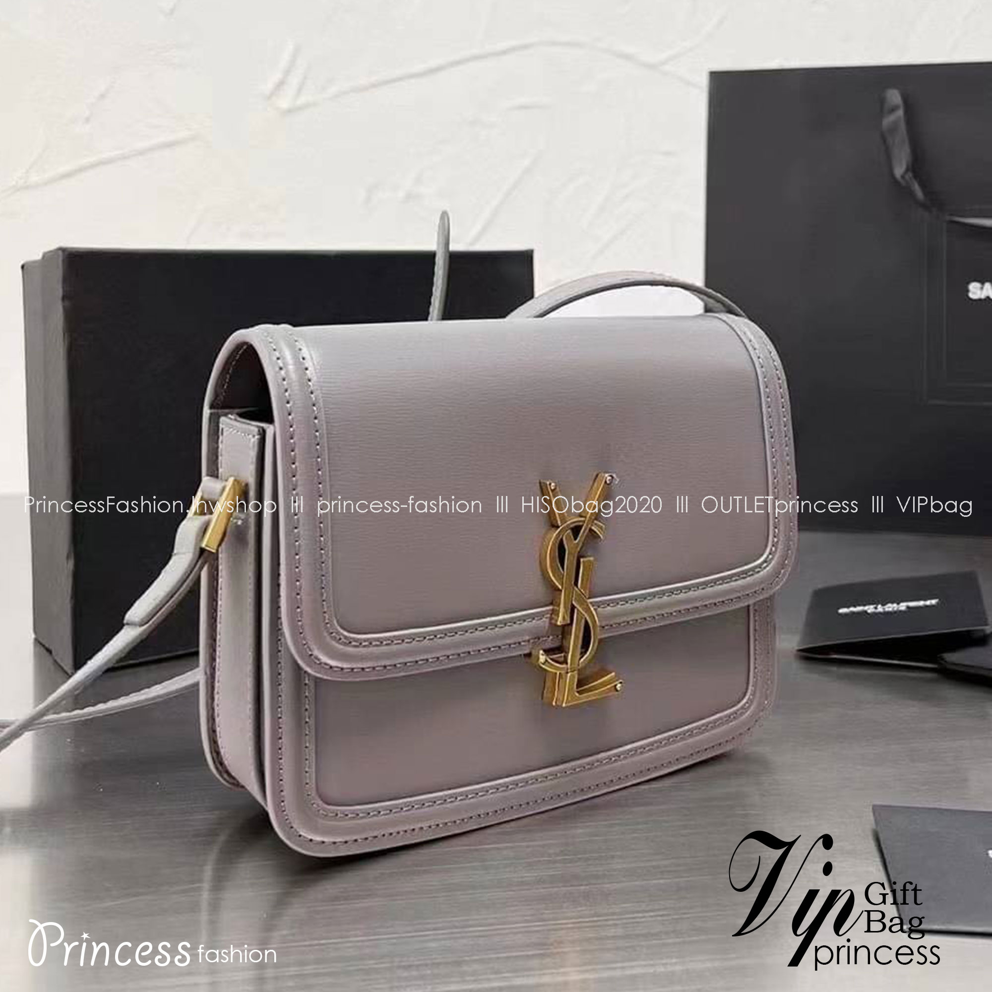 YSL Solferino Leather Shoulder Bag 9" คอลเล็คชั่นน้องโรเซ่ ROSE BP ที่สุดแห่งความคลาสสิก หนังสวยมาก กระเป๋าสะพายรุ่นที่สาวๆ ทุกคนควรมีติดตู้