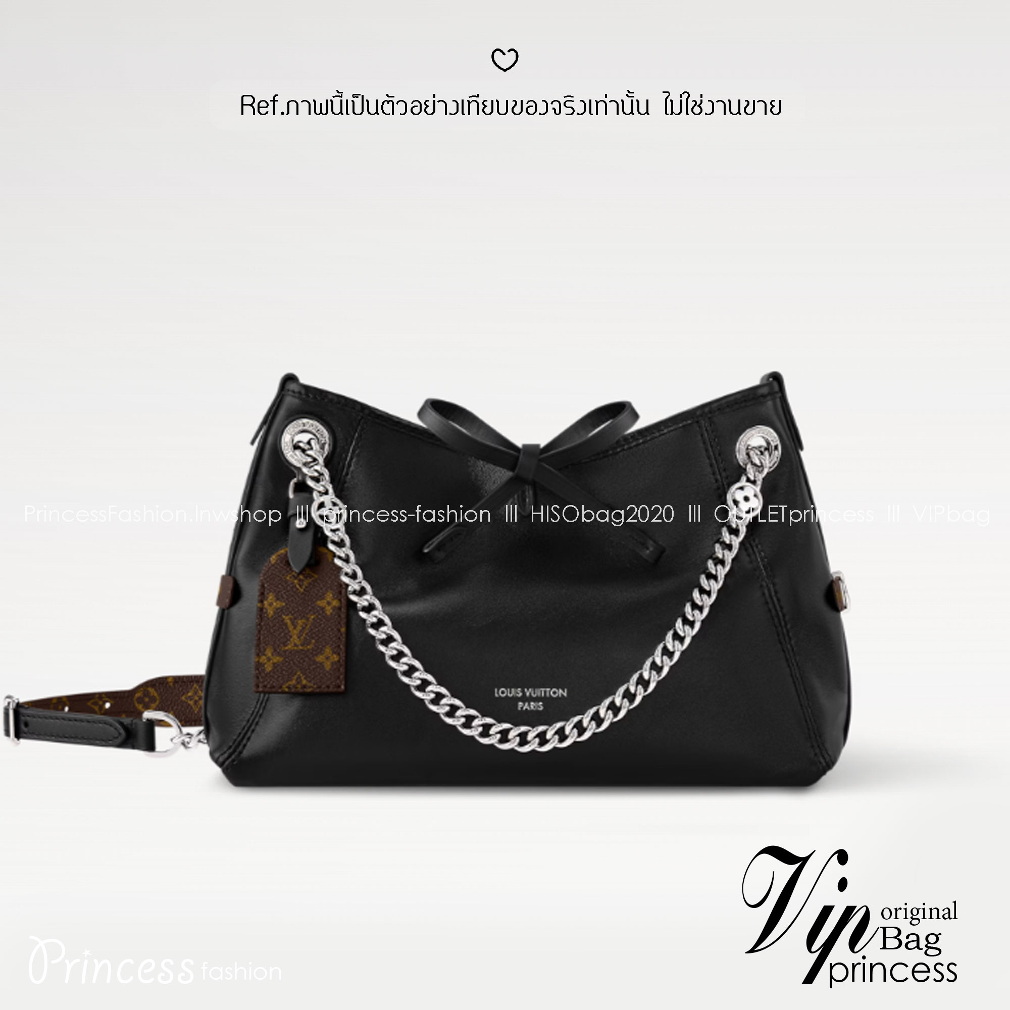 LV CarryAll BB Bag กระเป๋าสะพายสุดไอคอนิกผสานสไตล์ล้ำสมัยเปี่ยมฟังก์ชัน ไซส์ใหม่ล่าสุด กะทัดรัดใช้งานได้คล่องตัวมากขึ้น ดีไซน์สีดำคลาสสิค