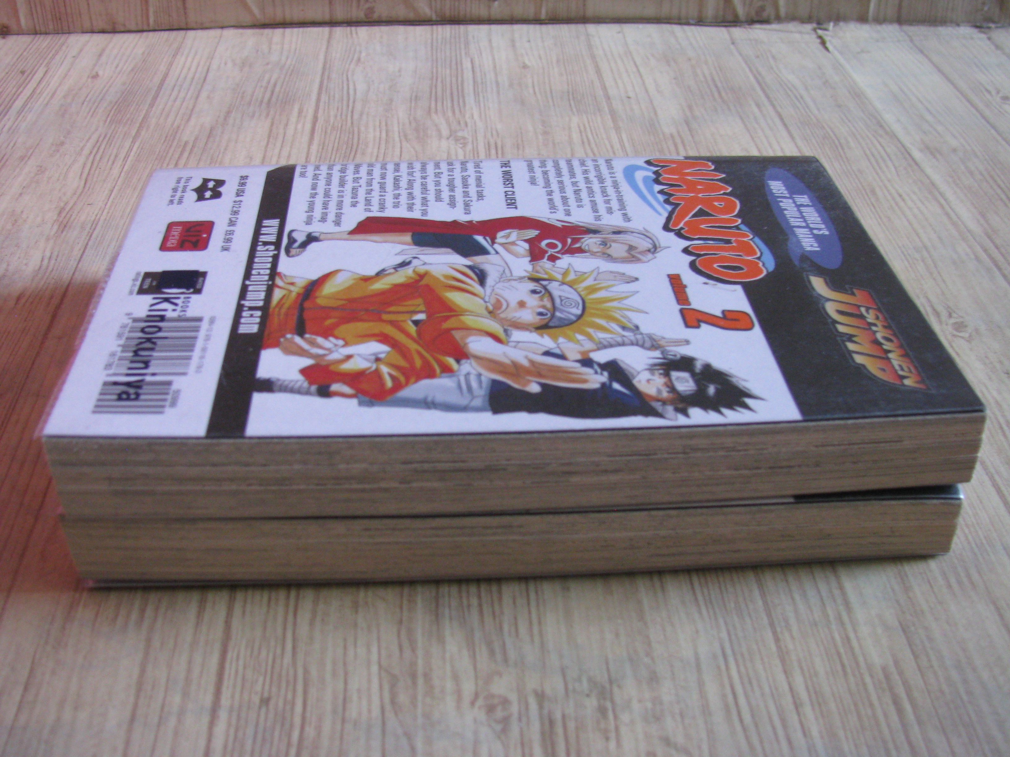 NARUTO ชุด เล่ม 1-2 ( ภาษาอังกฤษ)