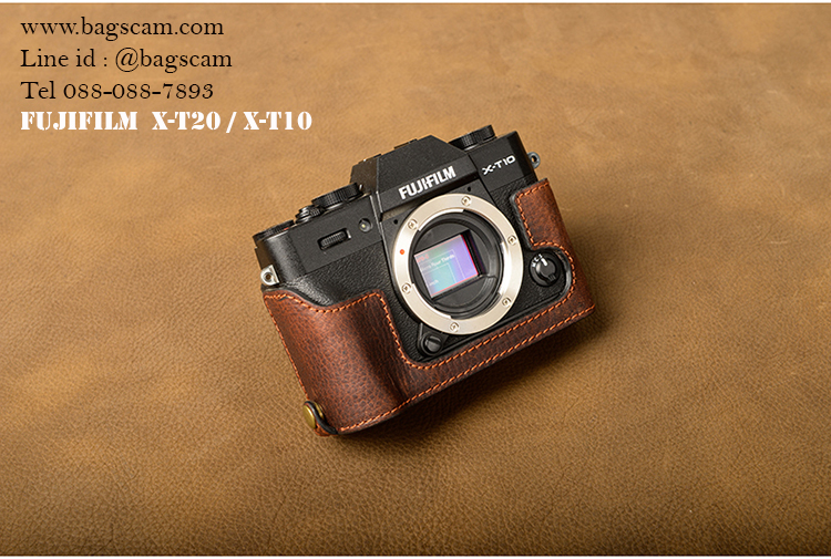 เคสกล้อง FUJIFILM XT10/XT20 หนังแท้