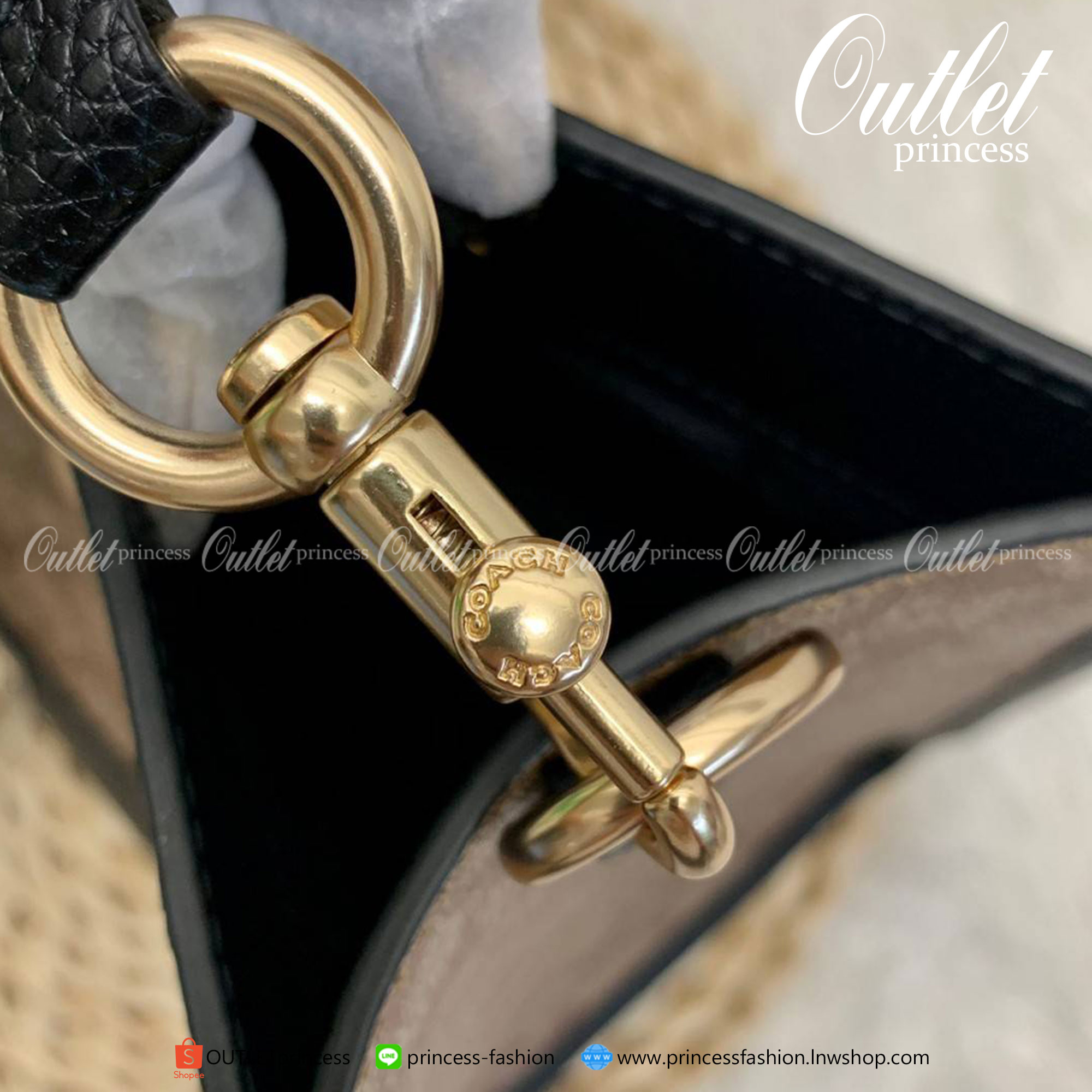 ของแท้ 100% COACH DEMPSEY CARRYALL IN SIGNATURE CANVAS ((1955))