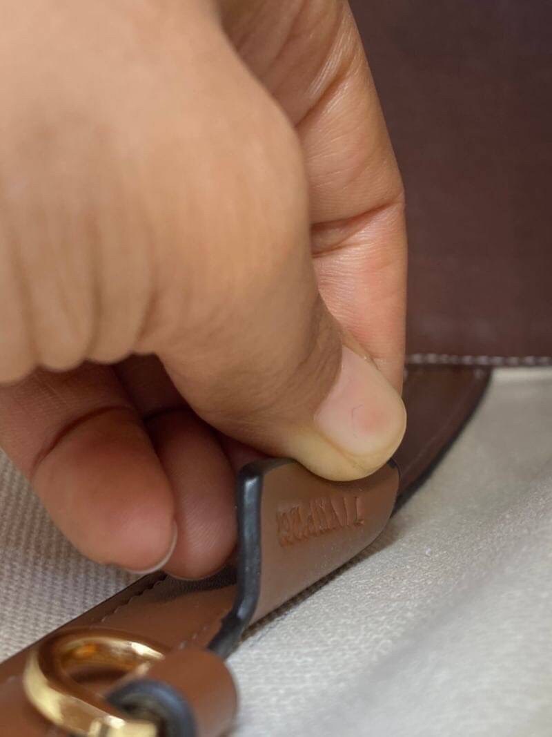 พรีเมี่ยมกิ๊ฟแท้ 100% 】BURBERRY LONDON ENGLAND SMALL PENNY LOGO TOTE Canvas bucket bag VIP GIFT WITH PURCHASE (GWP)