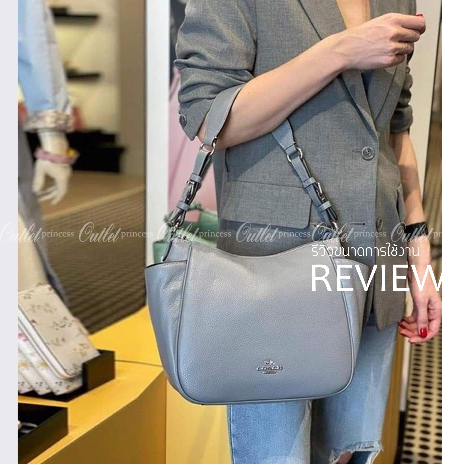 สินค้าออกใหม่ พร้อมคอลเลคชั่นสีใหม่ล่าสุดค่ะ! COACH RORI SHOULDER BAG ((C2855)) พร้อมส่งที่ไทย สวยก่อนใครแน่นอนค่ะ! กระเป๋าสะพายไหล่ หนังแท้ชั้นดีที่สุด หนังนิ่ม ทรงสวย หลงรักแน่นอนค่ะ