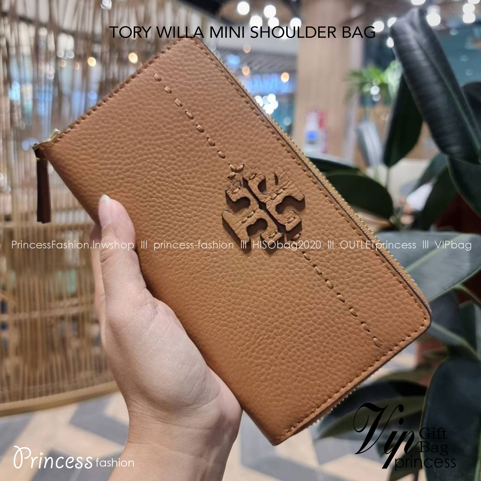 TORY BURCH MCGRAW ZIP CONTINENTAL WALLET กระเป๋าสตางค์ใบยาวรุ่นหายาก จัดเต็มสีสวยพร้อมส่ง ขนาดกำลังพอเหมาะ วัสดุหนังวัวสัมผัสดีมาก