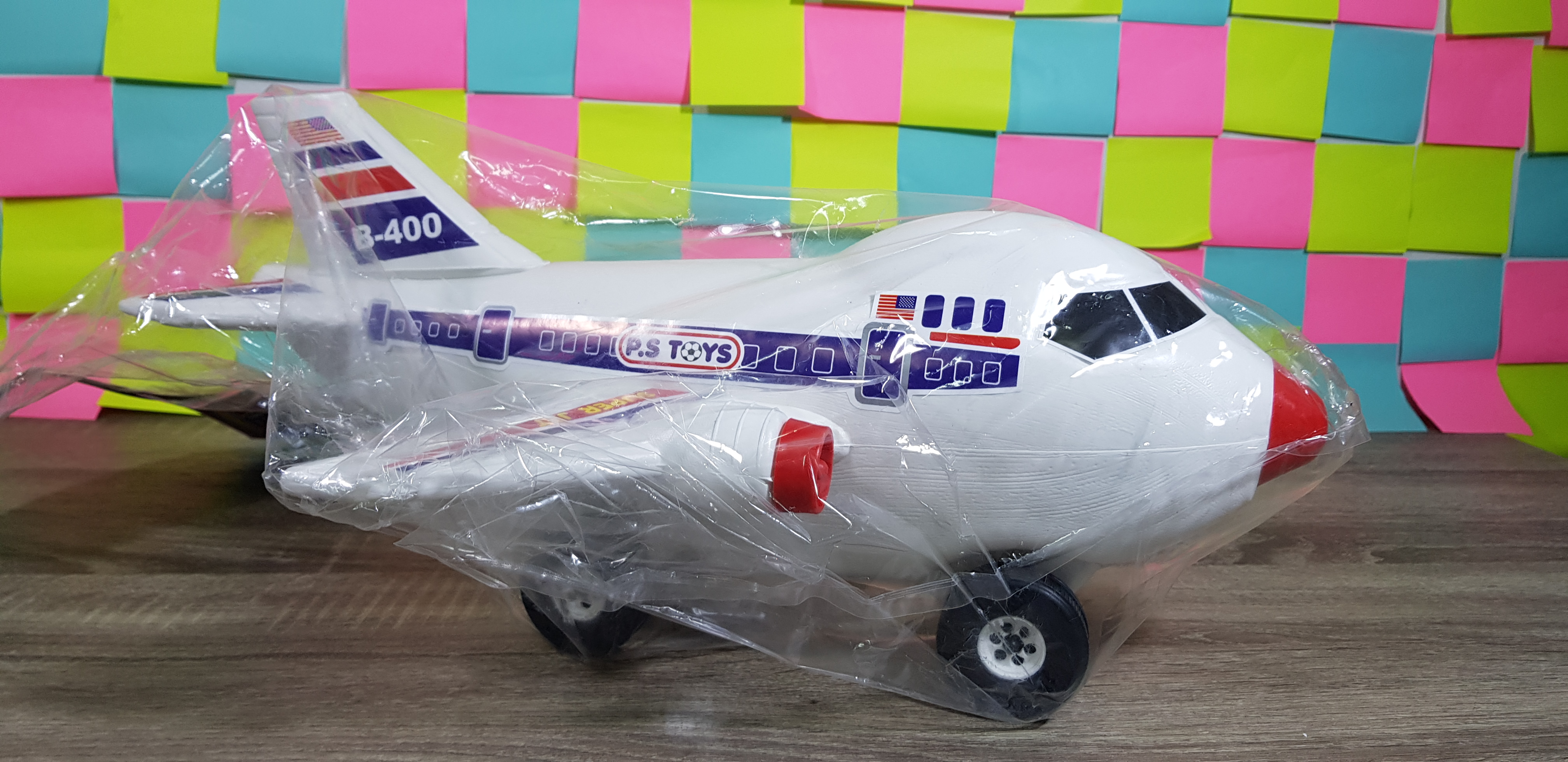 เครื่องบินพลาสติกเด็กเล่น B-400