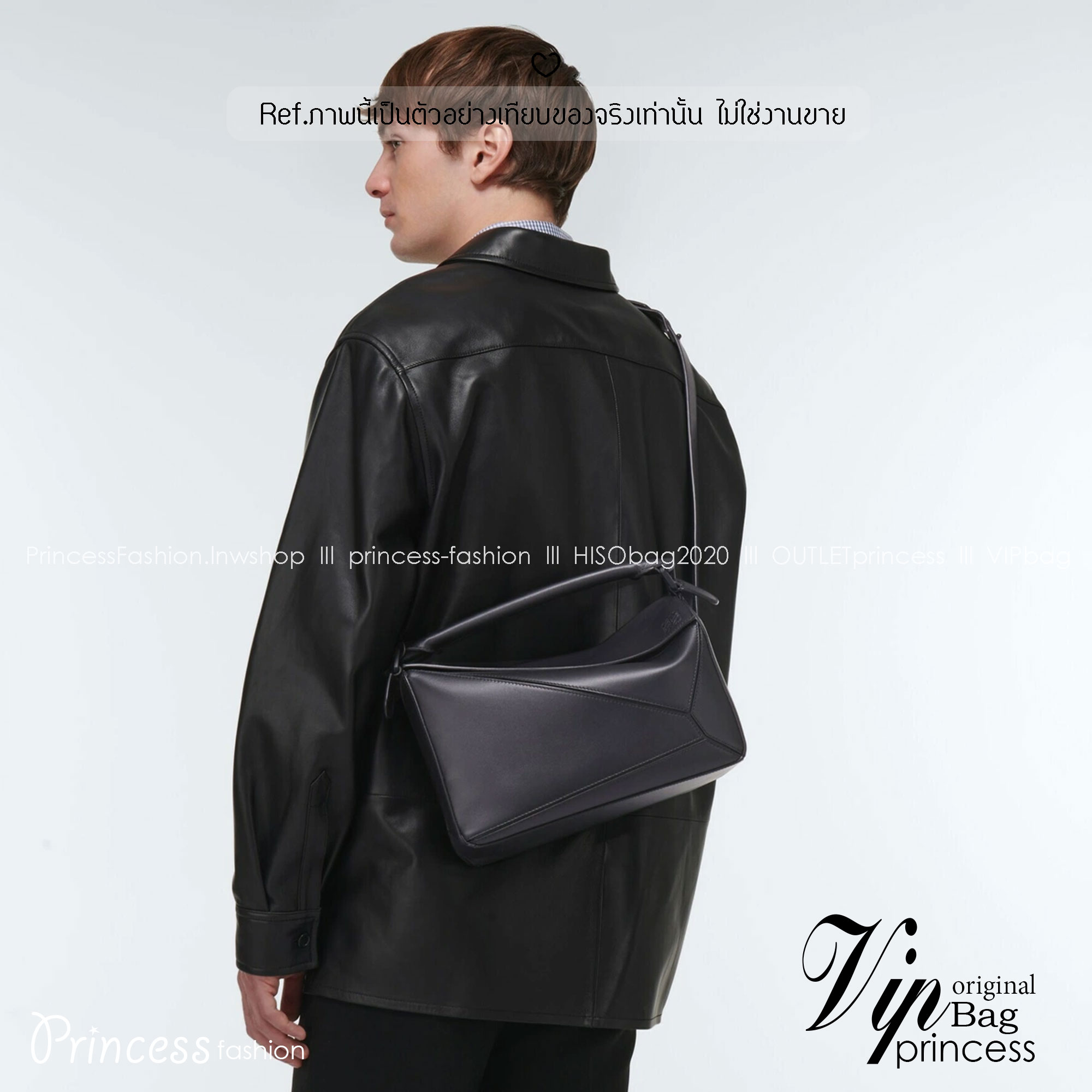 LOEWE Puzzle bag in smooth leather กระเป๋าสะพายทรงกล่องเรียบแต่หรูคูลและเท่ห์ สุดยอดแบรนด์ที่ดีไซน์เป็นเอกลักษณ์ โดดเด่น สไตล์พัซเซิล ใช้ได้ทั้งชายหญิง