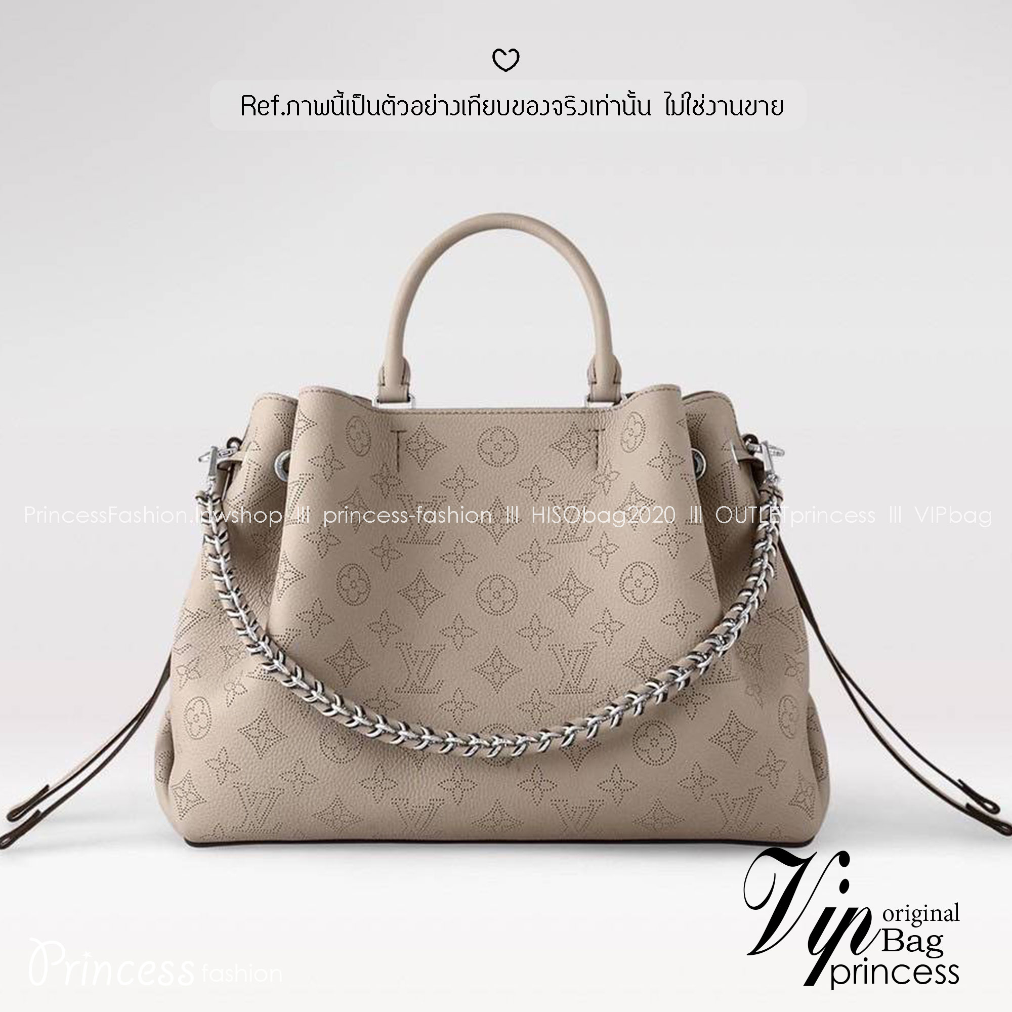 VIP ORI หนังแท้ | เกรดดีสุด LV Bella Tote Bag กระเป๋าทรงโท้ทผสานดีไซน์ทรงบัคเก็ตสุดคลาสสิก ฉลุลายโลโก้แต่งดีเทลจับจีบอย่างพิถีพิถัน หนังแท้สัมผัสนุ่มโทนสีเทาเรียบหรูสง่างาม