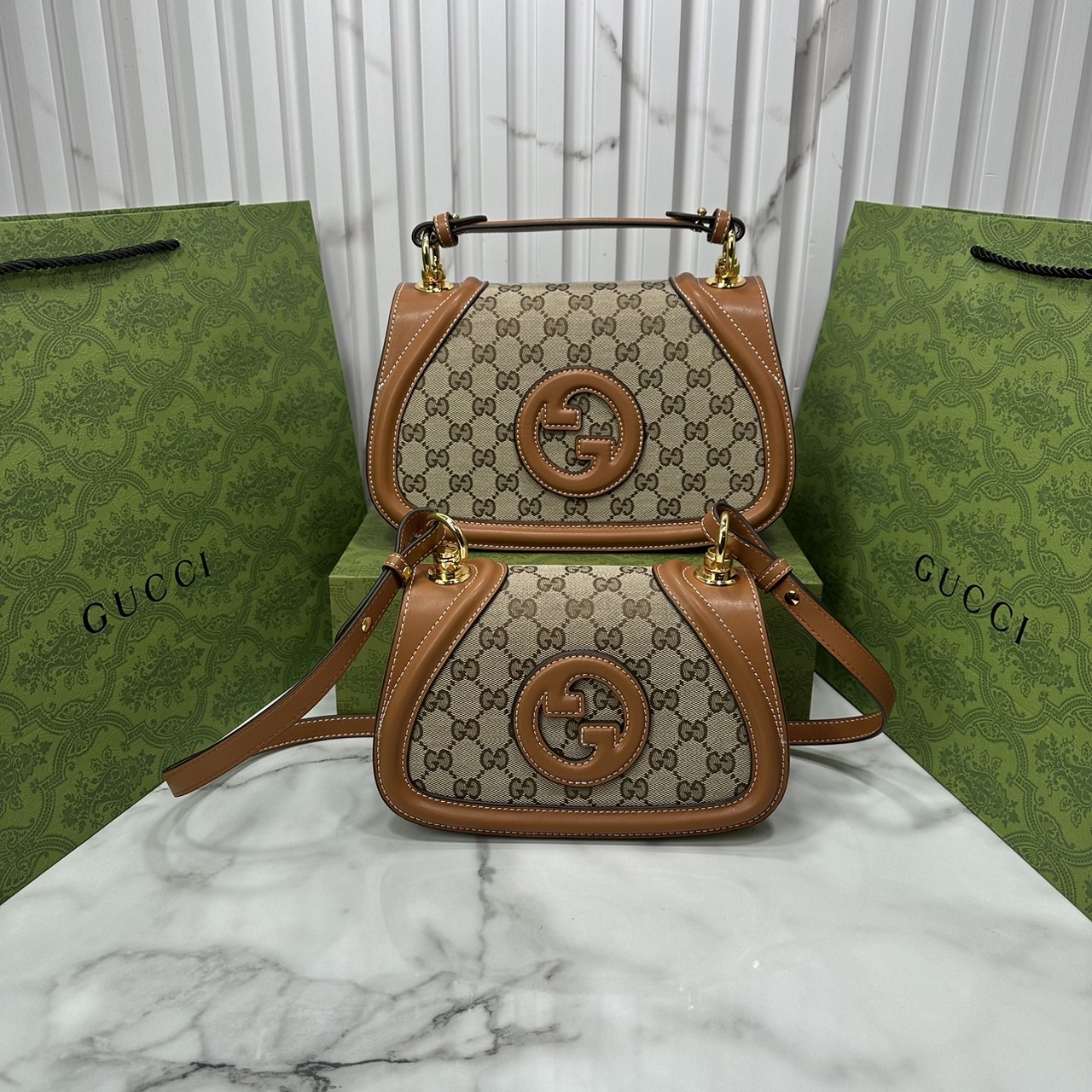 Gucci Blondie mini shoulder bag กระเป๋าสะพายรุ่นใหม่สุดไอคอนนิก ไซส์มินินน่ารักน่าใช้ ดีไซน์วินเทจยุค 70 เป็นความหรูหราที่สามารถใช้งานได้จริง