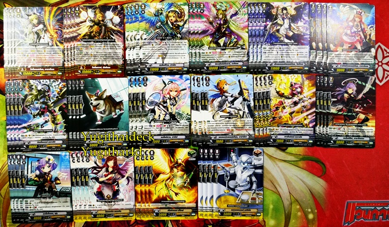 แวนการ์ดไทยลิขสิทธิ์แท้ แยกแคลน แองเจิ้ลเฟเธอร์ VGT-G-BT09 อย่างละ 4 16*4 = 64 ใบ