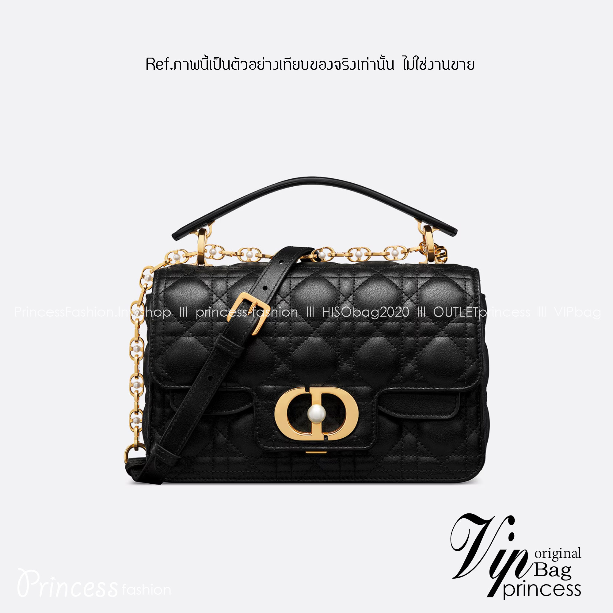 SMALL DIOR JOLIE TOP HANDLE BAG กระเป๋าสะพายดิ-ออร์ รุ่นใหม่ งานหนังสวย เกรดออริจินอล สลับแท้ ใช้งานต่างประเทศได้ งานสวยตามรูป ภาพถ่ายจากงานขายจริง