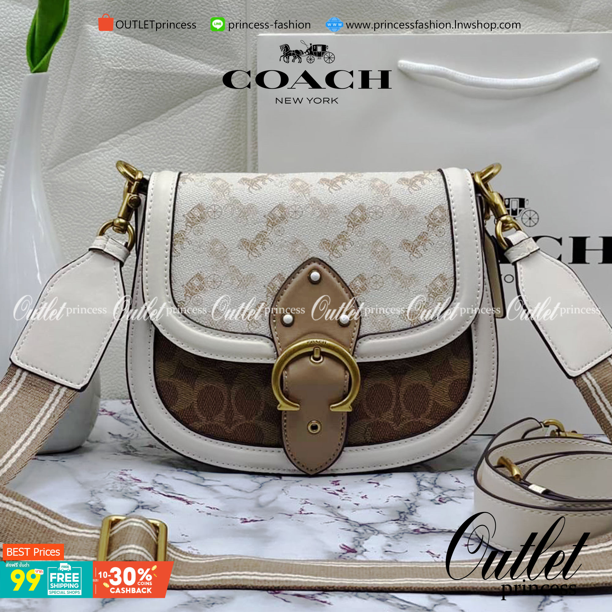 Coach Printed Coated Canvas And Glovetaanned เข้าเพิ่ม 4 แบบ มี 2สาย สายหนังและสายสปอร์ต สุดคุ้มเลยค่าา พร้อมส่งที่ไทยอีกครั้ง ฮอตฮิตไม่เลิกค่ะ ถามหากันเยอะมาก! กระเป๋าสะพายครอสบอดี้ร์ วัสดุหนังแท้ชั้นดีที่สุด! หนังสวย บวกกับอะไหล่แบรนด์ที่ดูเด่นคลาสสิคตร