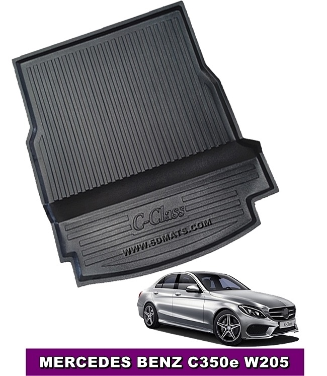 ถาดรองท้ายรถ BENZ C350e W205 สวยงาม ทนทาน เข้ารูป ปกป้อง
