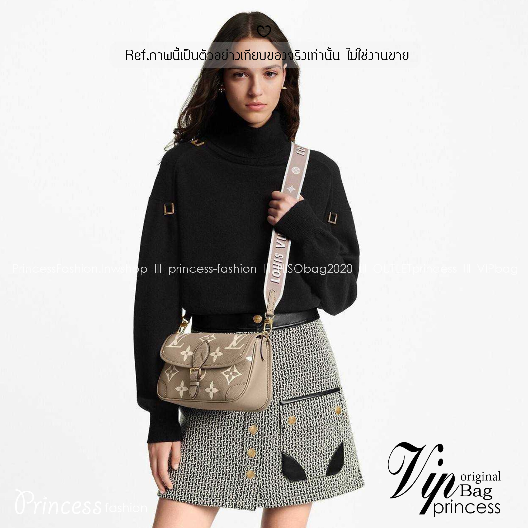 LV diane monogram empreinte bag กระเป๋ามัลติฟังก์ชั่น ดีไซน์ออกมาได้น่ารักน่าใช้มากๆ มีสายมาให้ถึง 2 แบบ เกรดวีไอพี ไฮเอน