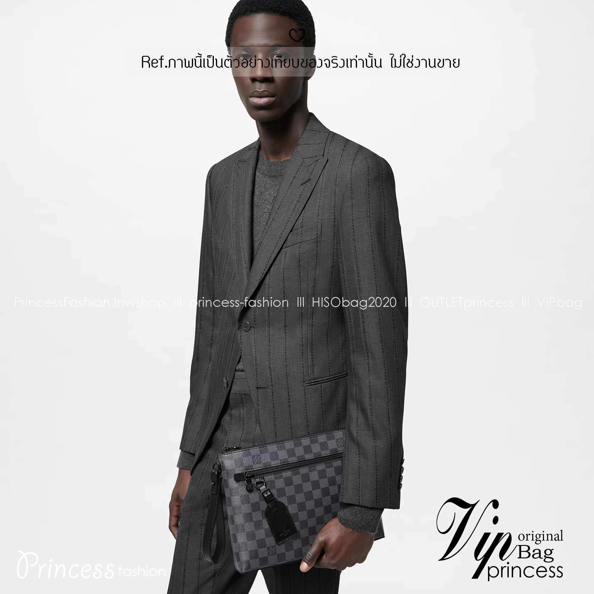 TOP ORI หนังแท้ | LV Takeoff Pouch Clutch Bag กระเป๋าทรงคลัช แคนวาสสุดคลาสสิกของเมซง มีขนาดกะทัดรัดสามารถพกพาแทนกระเป๋าเอกสารแบบดั้งเดิม ช่องกระเป๋าหลักขนาดใหญ่เพียงพอสำหรับใส่แท็บเล็ต