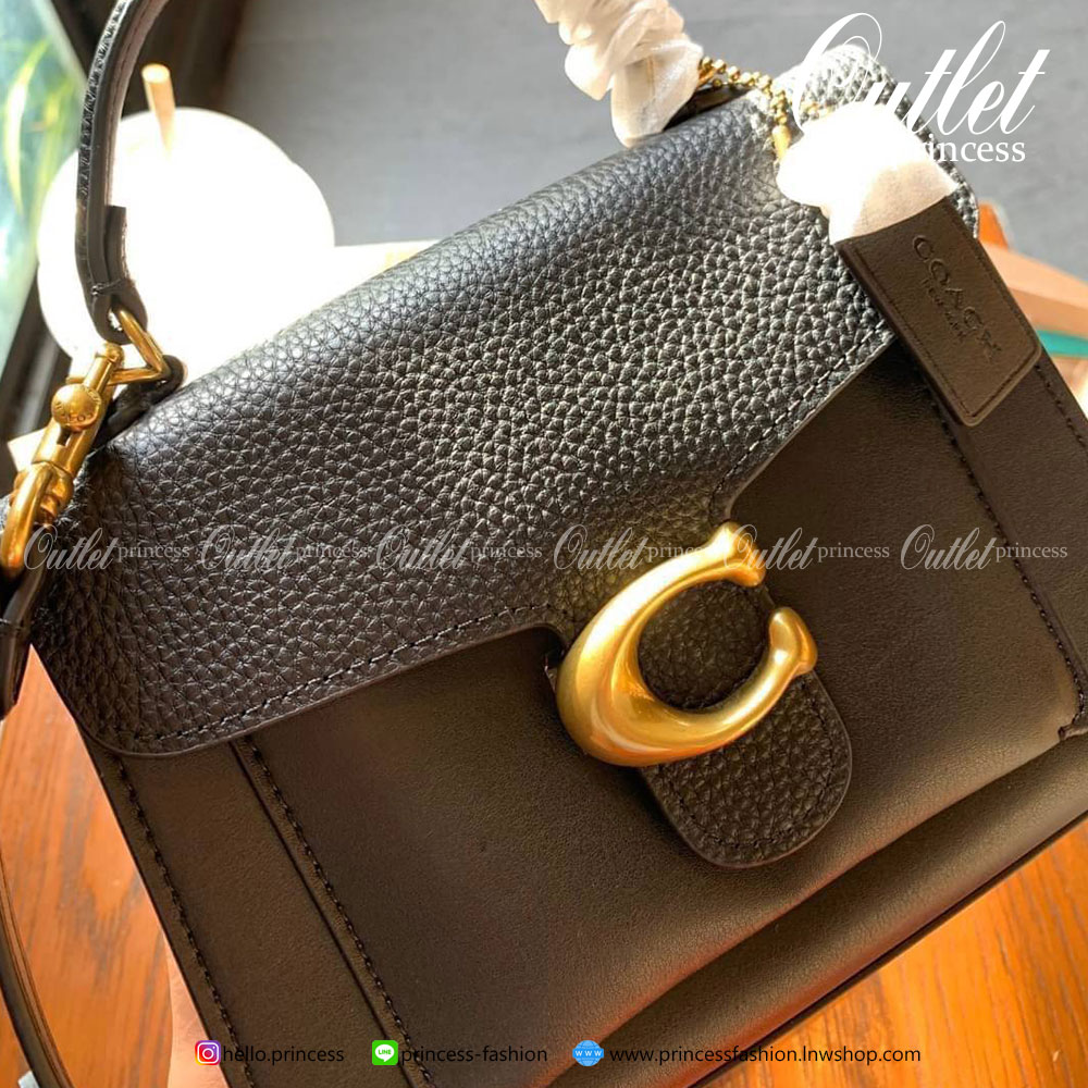 COACH TABBY TOP HANDLE 20 LEATHER BAG 💋กลับมาอีกครั้งตามคำเรียกร้องค่ะ!! กระเป๋าถือ//สะพายข้างได้ วัสดุหนังแท้อย่างดี หนึ่งใบทำหนัง2แบบได้อย่างลงตัว สวยงาม มีอะไหล่ตัวC ใหญ่ด้านหน้าโดดเด่นหรูมากๆค่ะ