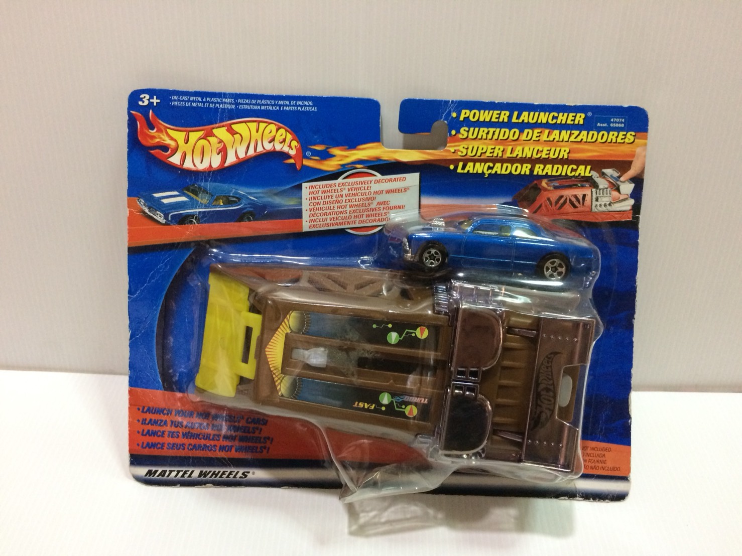 HOT WHEELS 2002 POWER LAUNCHER FOR SHOOTING CARS DOWN แท่นปล่อยรถฮ๊อตวีล