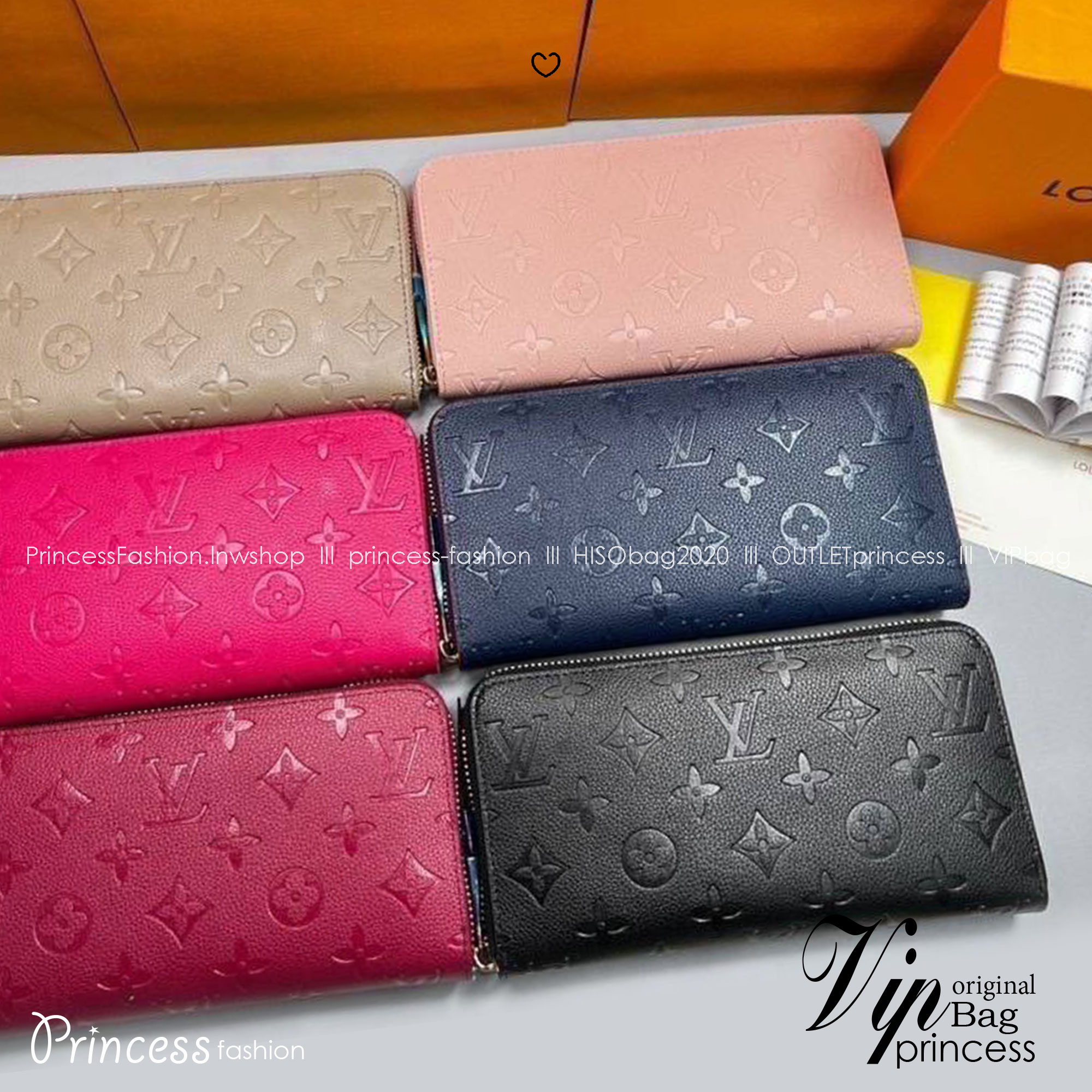 ORI หนังแท้ | LV Zippy Horizontal Monogram Shadow / LV LongWallet กระเป๋าสตางค์ใบยาว กระเป๋าสตางค์ซิปรอบ