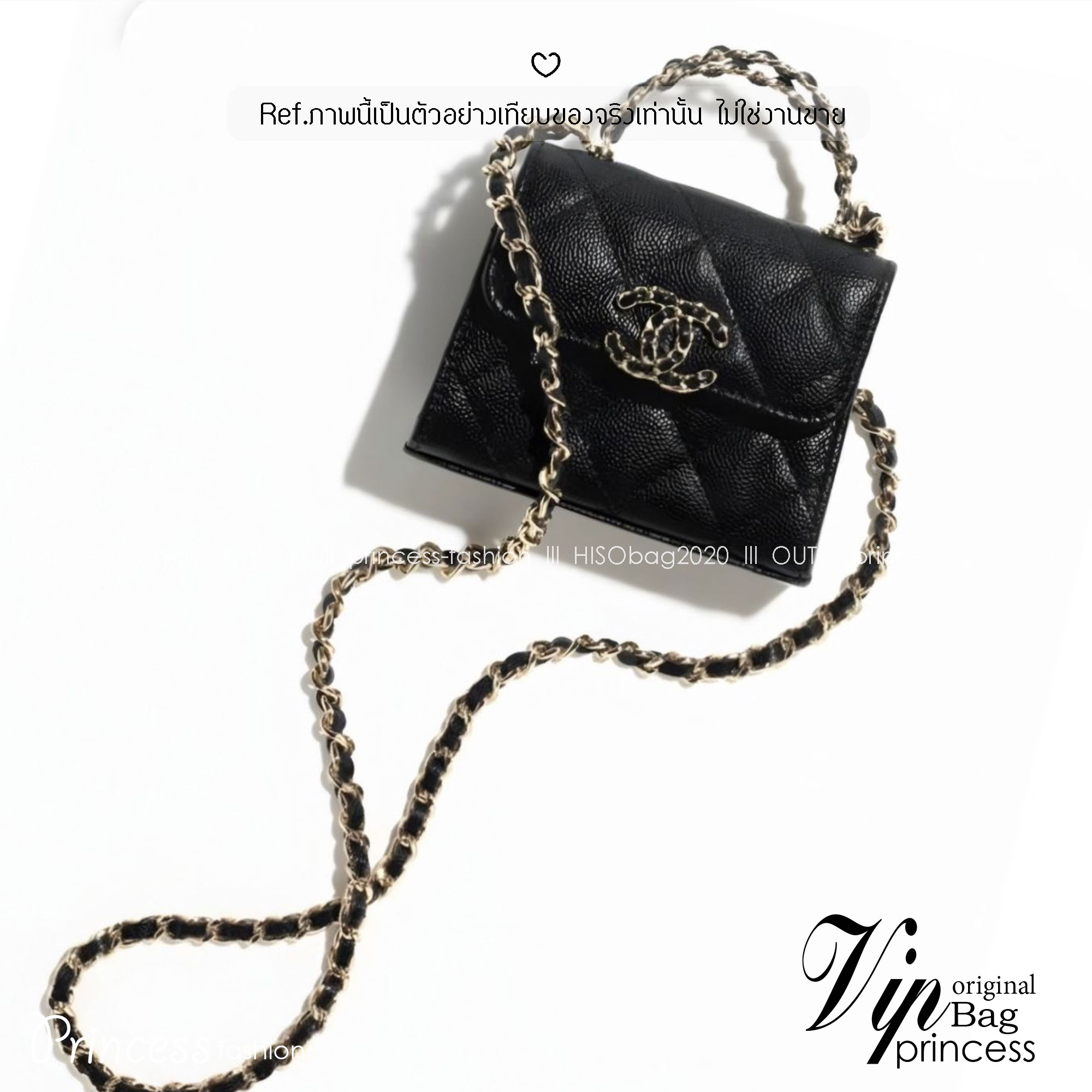 Chanel Caviar Mini Kelly Bag กระเป๋าถือทรงสวยไซส์มินิน่ารัก พร้อมหูจับและโลโก้หน้าร้อยโซ่สีทองสวยโดดเด่น ดีไซน์เรียบ หรูหรา สะพายแล้วขับผิวมากๆ