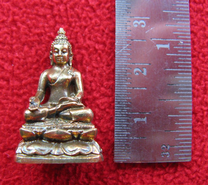 สินค้าหมดค่ะ พระไพรีพินาศฐานบัวรอบ เนื้อทองเหลือง(ตั้งบูชาหน้ารถ)พร้อมใบคาถาค่ะ