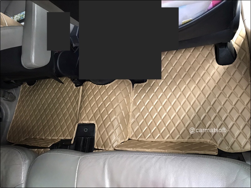 พรมปูพื้นรถยนต์ SPACE WAGON ลายDIAMOND ยางปูพื้นรถEVA 17ชิ้น เต็มคัน