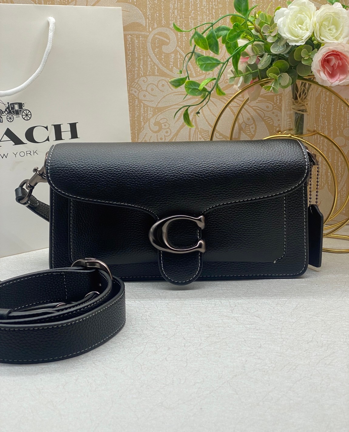 COACH TABBY CROSSBODY WRISTLET 26cm สีใหม่ล่าสุด ต้อนรับสงกรานต์นี้ รุ่นนี้ต้องเข้าแล้ว พกพาได้ตลอดวันเลย ห้ามพลาดค่ะ!