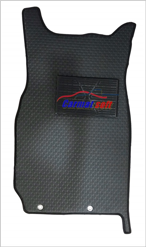 พรมปูพื้นรถยนต์ ISUZU D-MAX 2020 4ประตู ลายสนุ๊กสีดำ เต็มคัน สวยงาม เข้ารูป