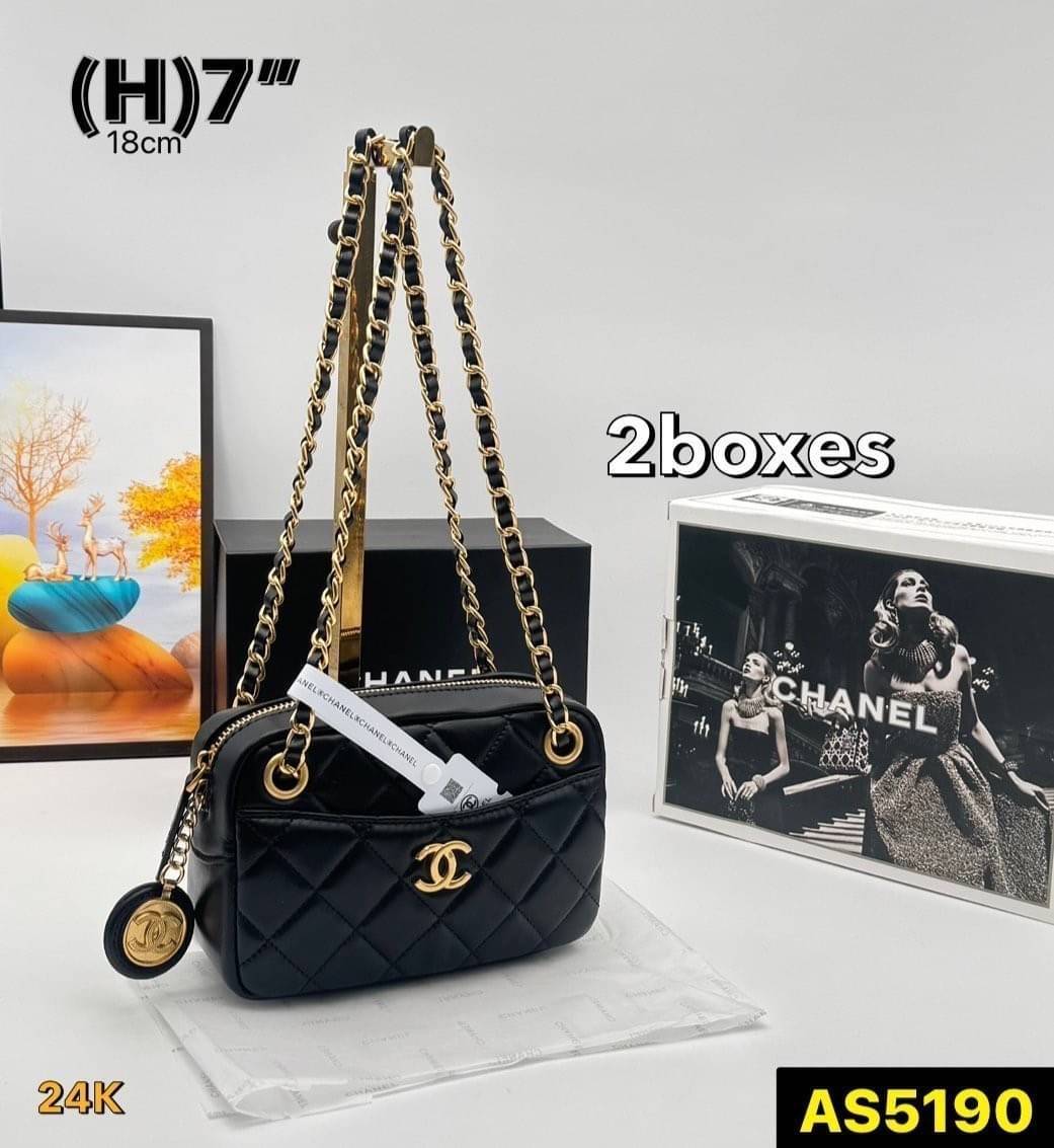 CHANEL 24K Mini Camera Case Bag Fall-Winter 2024/25 กระเป๋าสะพายไซส์มินิ น่ารักน่าใช้ สวยเกินต้านที่สุดกับไอเท็มยอดฮิตที่โดดเด่นเป็นเอกลักษณ์ ที่สาวๆหรือใครๆก็ต้องมีแล้วค่า!!