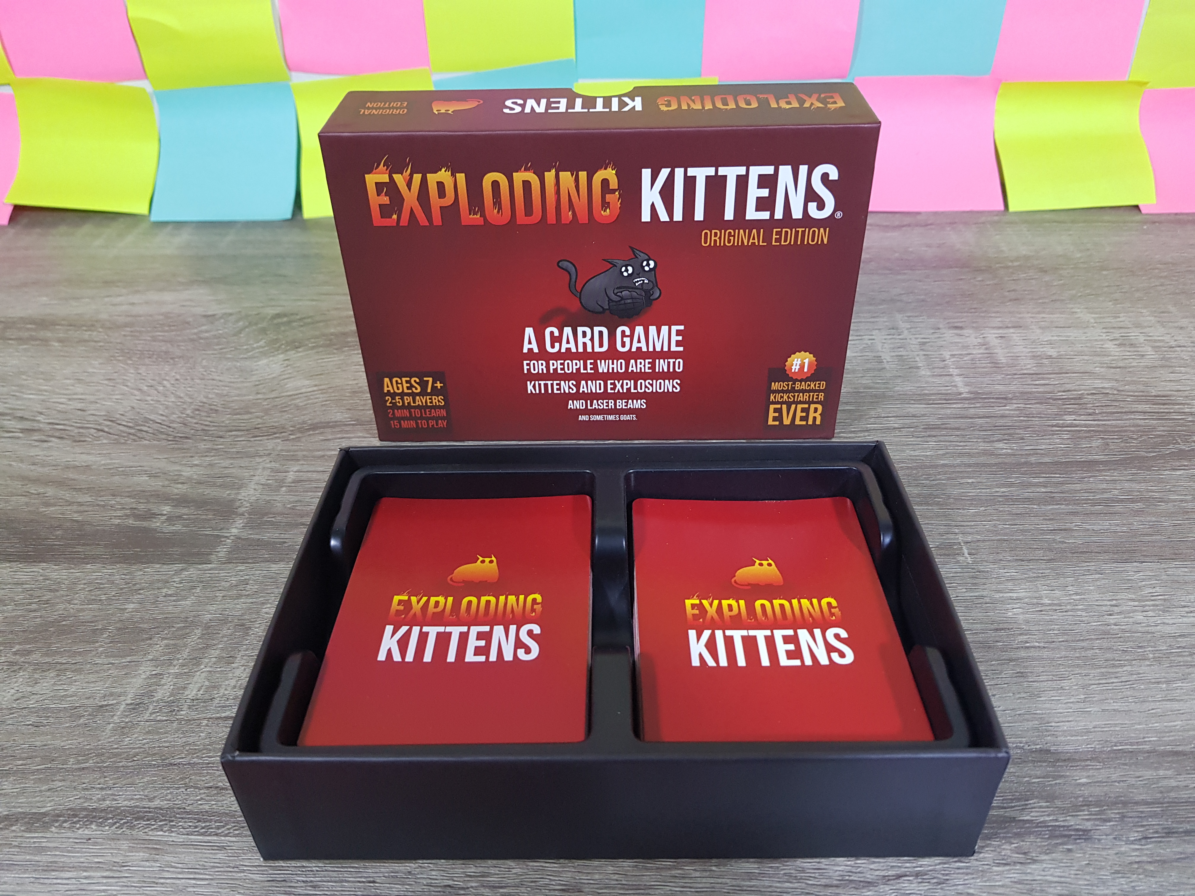 การ์ดเกมแมวระเบิดกล่องแดง (Exploding kittens original edition)