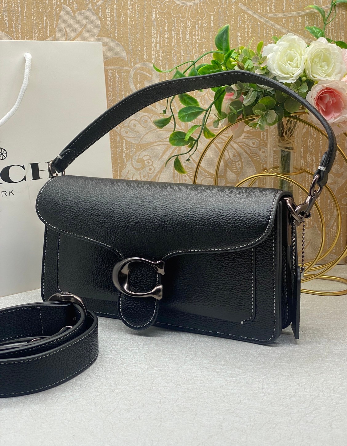 COACH TABBY CROSSBODY WRISTLET 26cm สีใหม่ล่าสุด ต้อนรับสงกรานต์นี้ รุ่นนี้ต้องเข้าแล้ว พกพาได้ตลอดวันเลย ห้ามพลาดค่ะ!