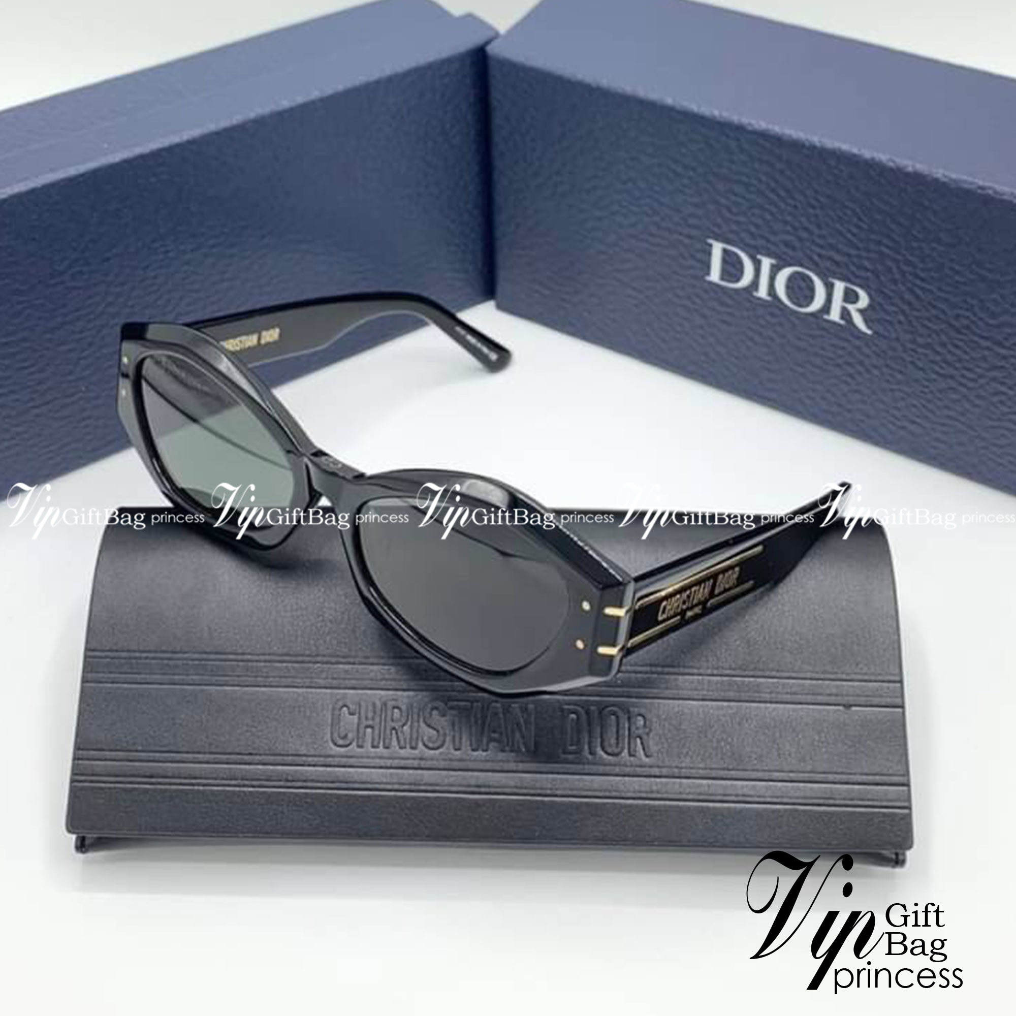 DIOR SUNGLASSES แว่นตากันแดดดิออ เกรดออริจินอล 1:1 งานสวยสุด คุณภาพดี Hi-quality กันแดดเต็มประสิทธิภาพ UV protection ภาพถ่ายจากสินค้าจริง