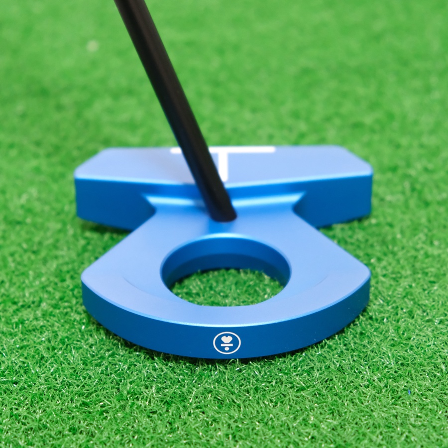 LAB GOLF DF3 BLUE PUTTER L.A.B. GOLF 35 INCH PUTTER 35" 69* LIE STEEL SHAFT + HEADCOVER