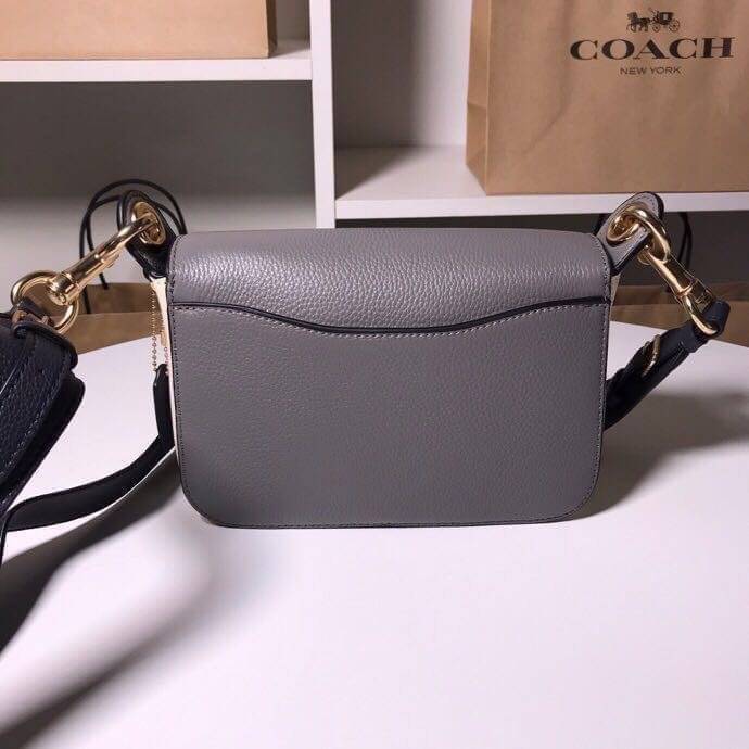 COACH SMALL JES MESSENGER WITH SIGNATURE CANVAS STRAP