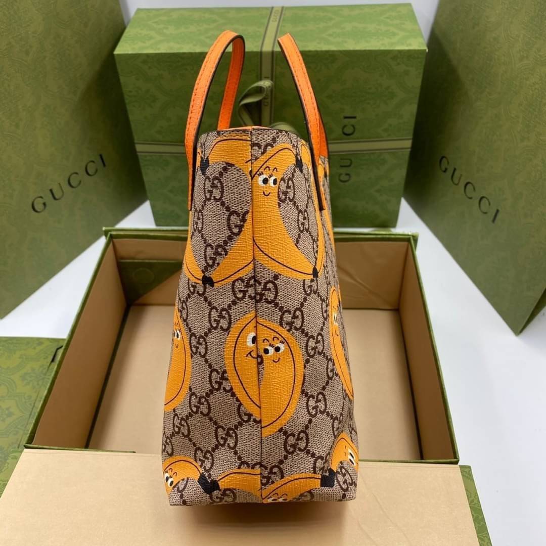 VIP 】Animal-Friendly Gucci Kid Tote Bag งานหนังแท้ทรงตั้งสวย ขนาดกะทัดรัด จุของได้เยอะ ใช้ได้ทั้งเด็กและผู้ใหญ่ น่ารักมากค่ะ **รุ่นขายดีตลอดกาล**